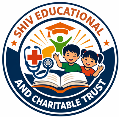 Education support by Shiv Educational & Charitable Trust in rural Uttar Pradesh logo